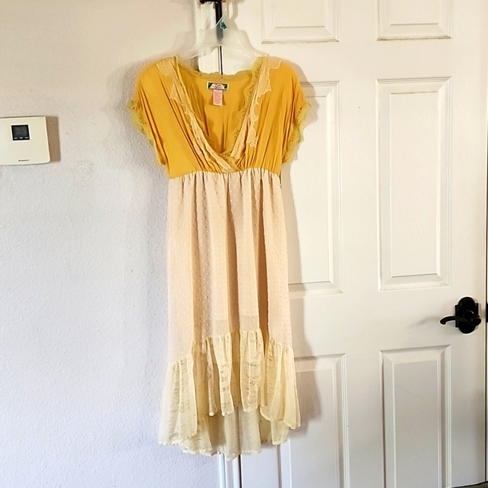 Flying Tomato Gold Dress